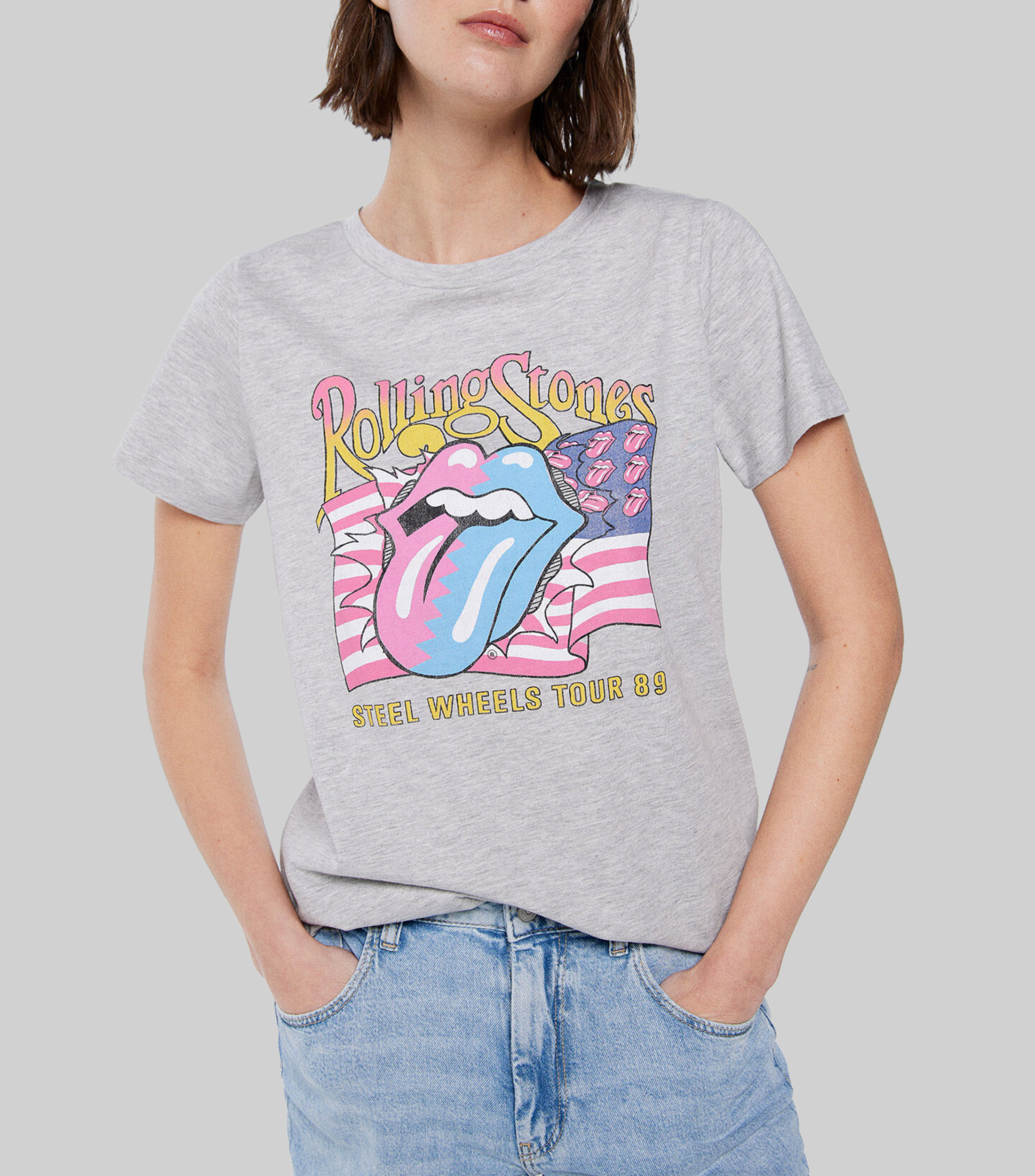 Playeras rolling stones mujer clearance